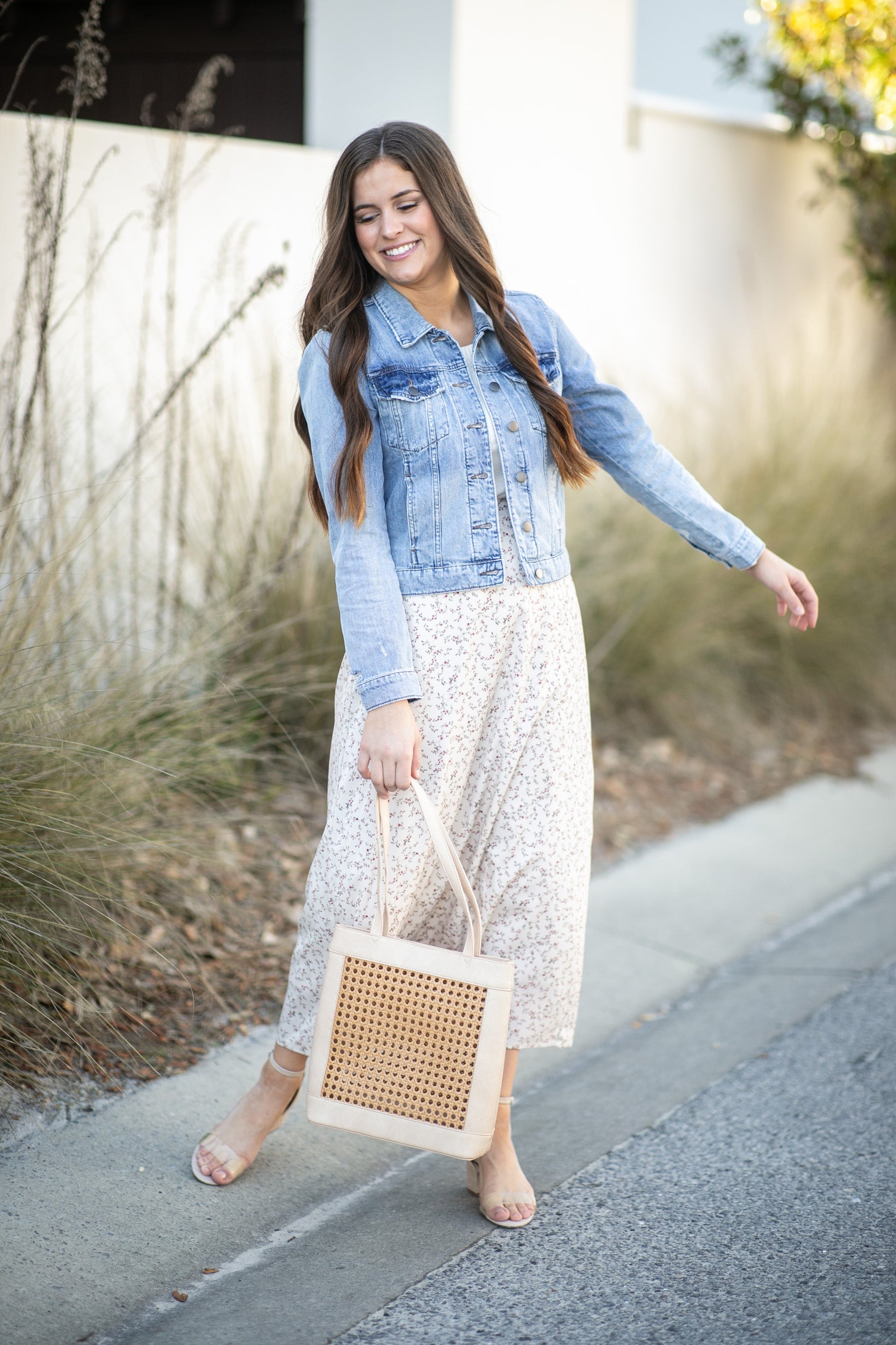 Braylyn Floral Midi Skirt IC Skirts