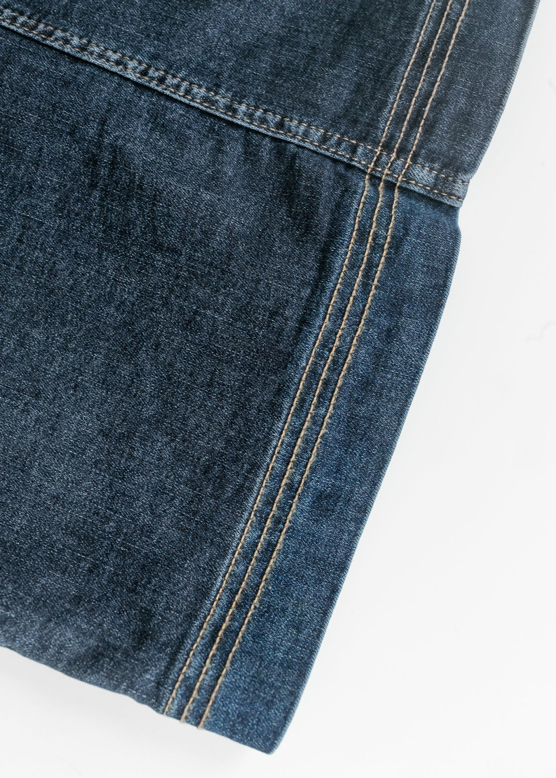 Bria Dark Wash Denim Maxi Skirt IC Skirts