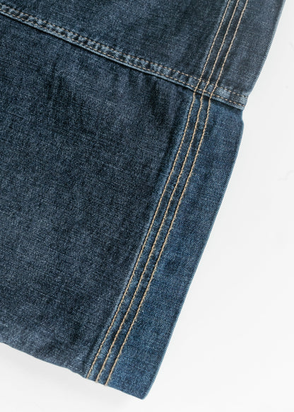 Bria Dark Wash Denim Maxi Skirt IC Skirts