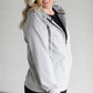 Brianne Active Ribbed Zip Up Hoodie Tops
