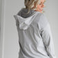 Brianne Active Ribbed Zip Up Hoodie Tops