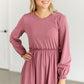 Brie Long Sleeve Maxi Dress IC Dresses