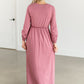 Brie Long Sleeve Maxi Dress IC Dresses