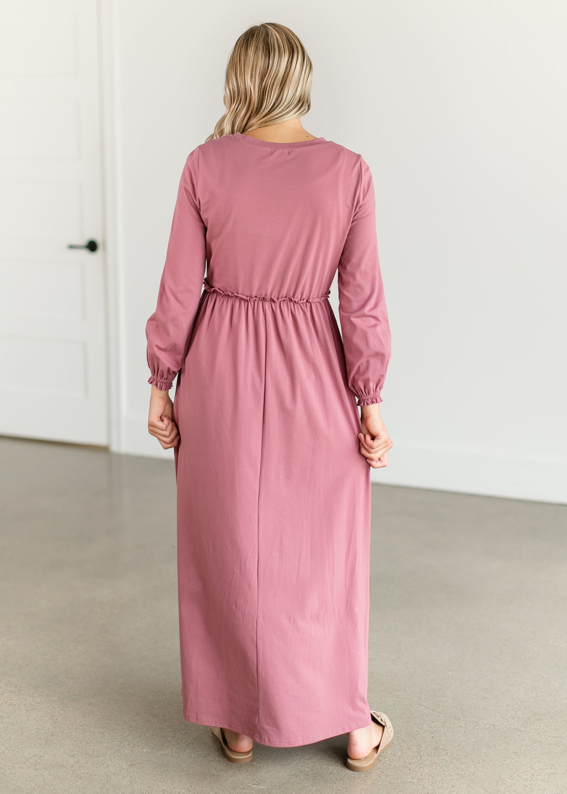 Brie Long Sleeve Maxi Dress IC Dresses