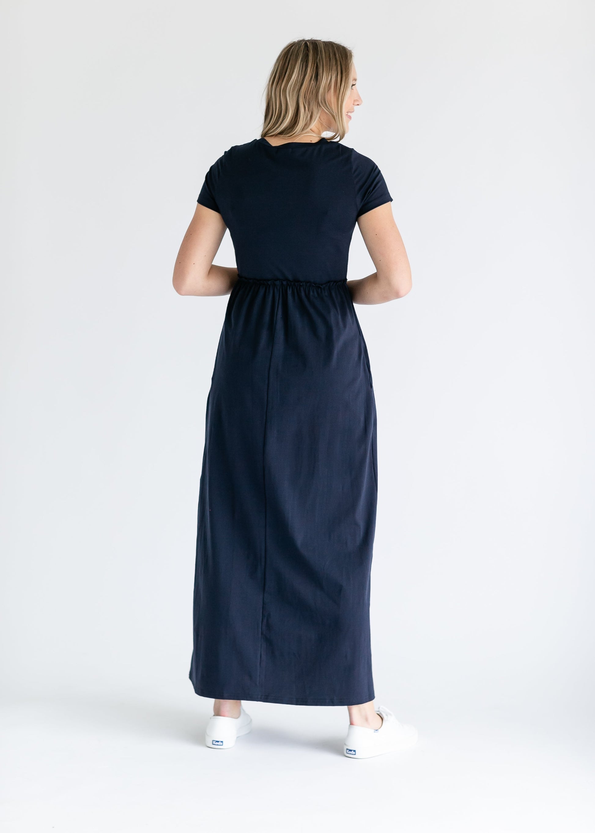 Brie Short Sleeve Maxi Dress IC Dresses