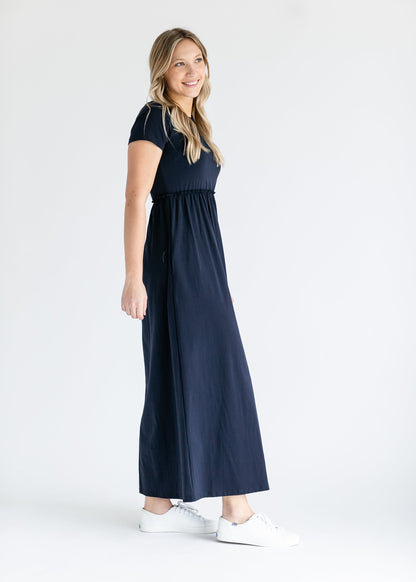 Brie Short Sleeve Maxi Dress IC Dresses