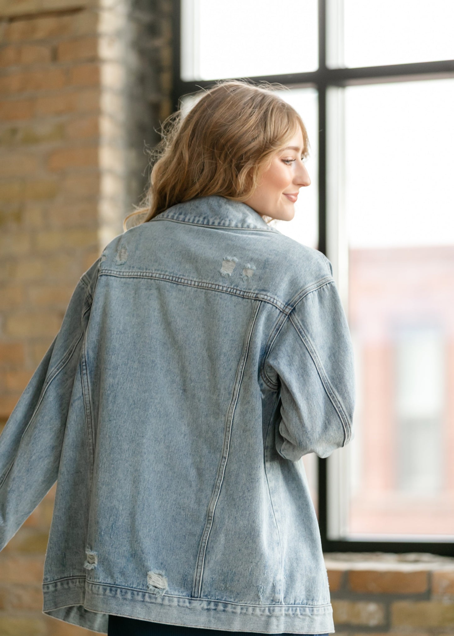 Brinx Oversized Denim Jacket IC Layering Essentials