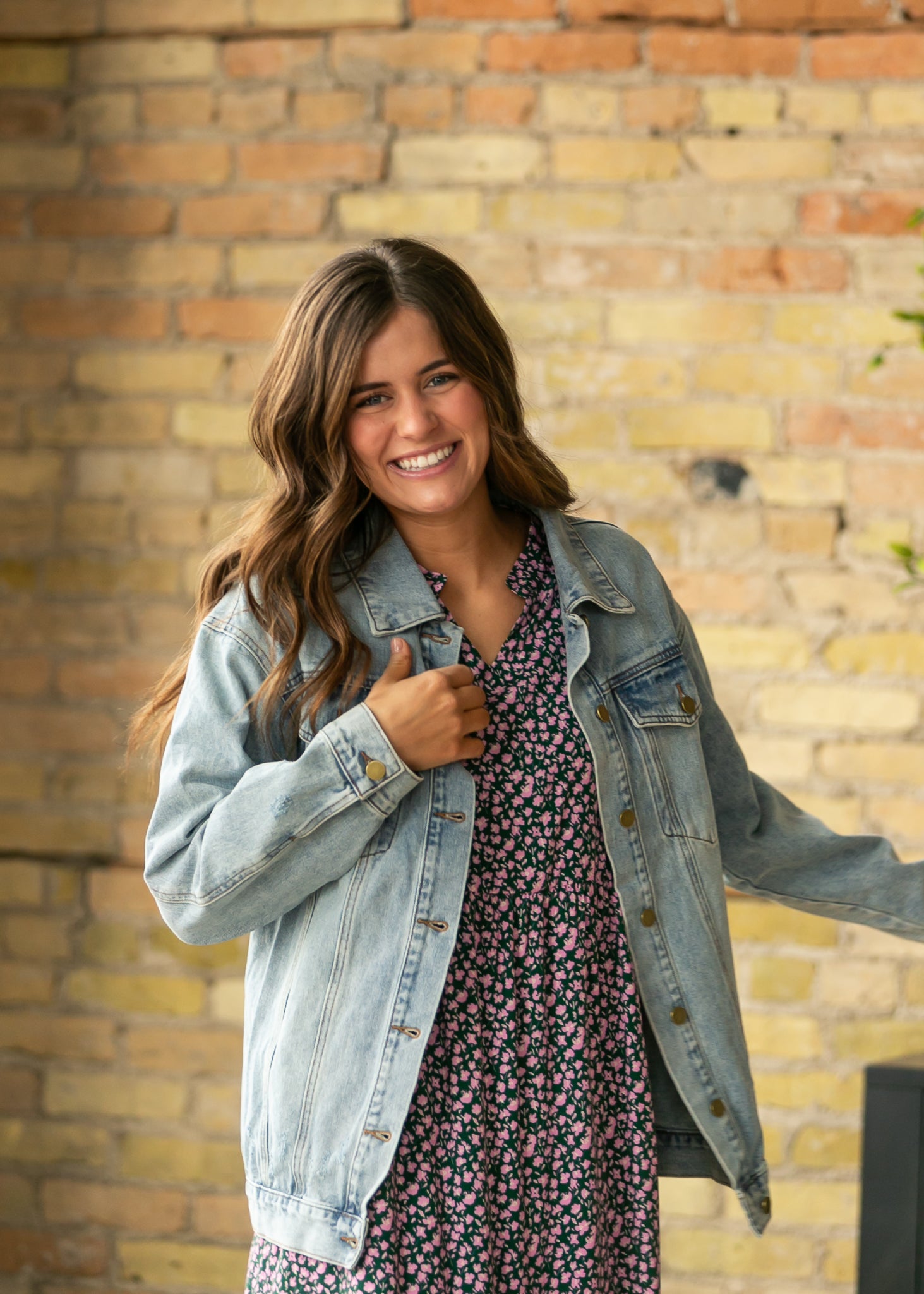 Brinx Oversized Denim Jacket IC Layering Essentials