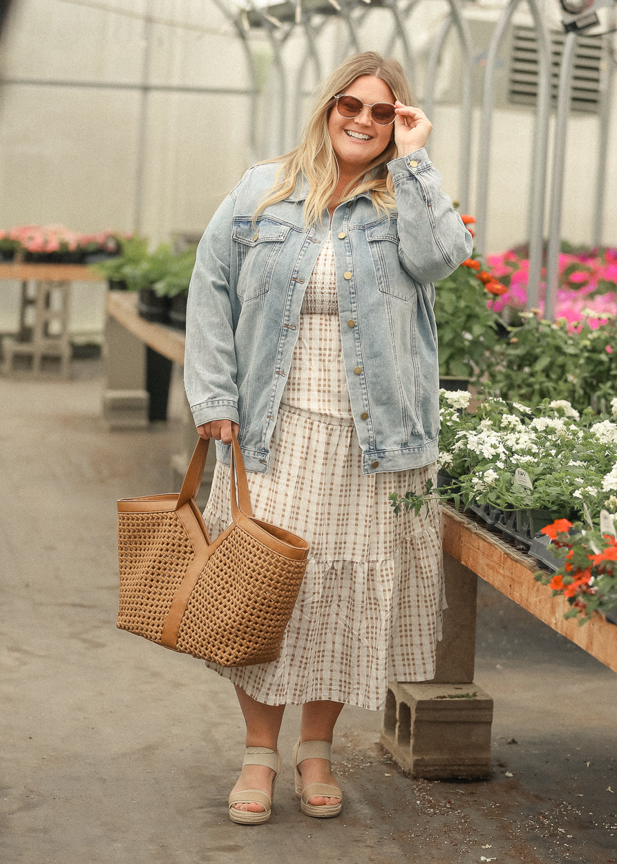 Brinx Oversized Denim Jacket IC Layering Essentials
