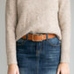 Brown Square Buckle Belt Accessories