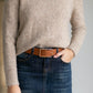 Brown Square Buckle Belt Accessories