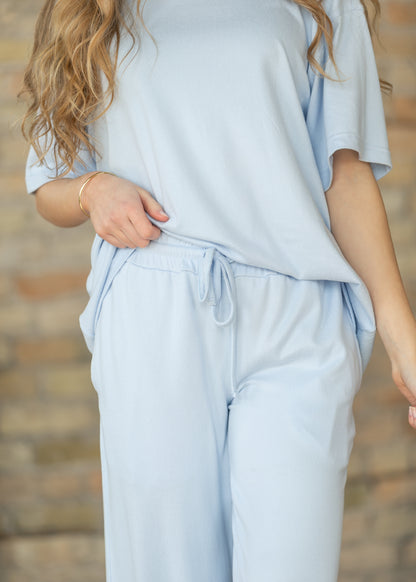 Brushed Wide Leg Lounge Pants FF Pants