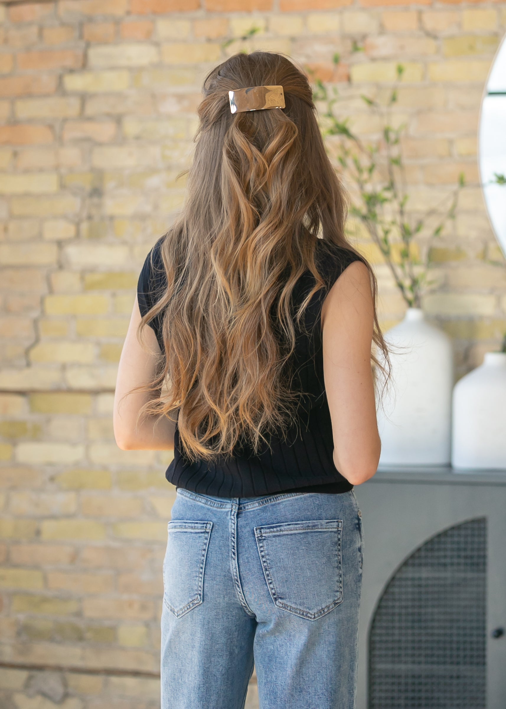 Button Front Ribbed Knit Top - FINAL SALE FF Layering Essentials