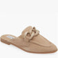 Cally Sand Suede Mule Shoes