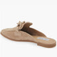Cally Sand Suede Mule Shoes
