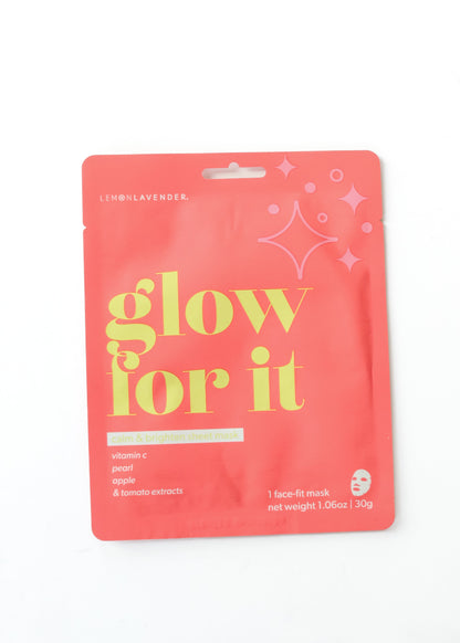 Calm & Brighten Facial Sheet Mask FF Home + Lifestyle