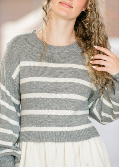Cameron Sweater Top Dress FF Dresses