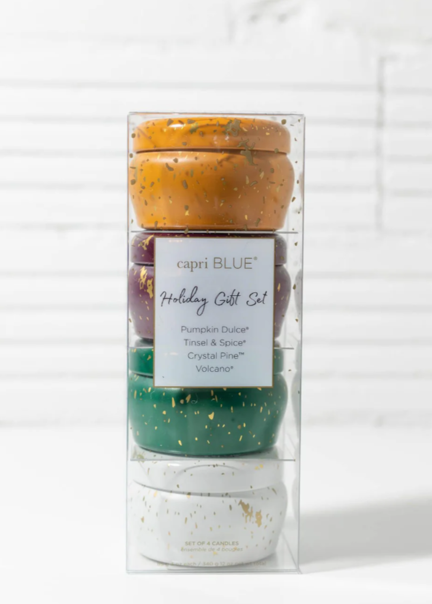 Capri Blue® Glimmer Mini Tin Gift Set FF Home + Lifestyle