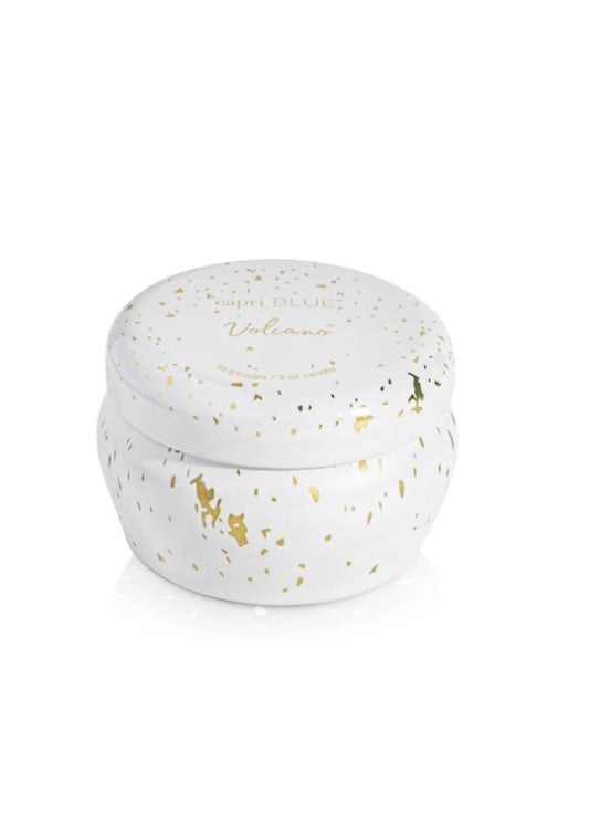 Capri Blue® Glimmer Volcano Mini Tin Candle 3oz FF Home + Lifestyle