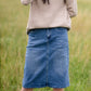 Carly Classic Light Denim Midi Skirt - FINAL SALE IC Skirts