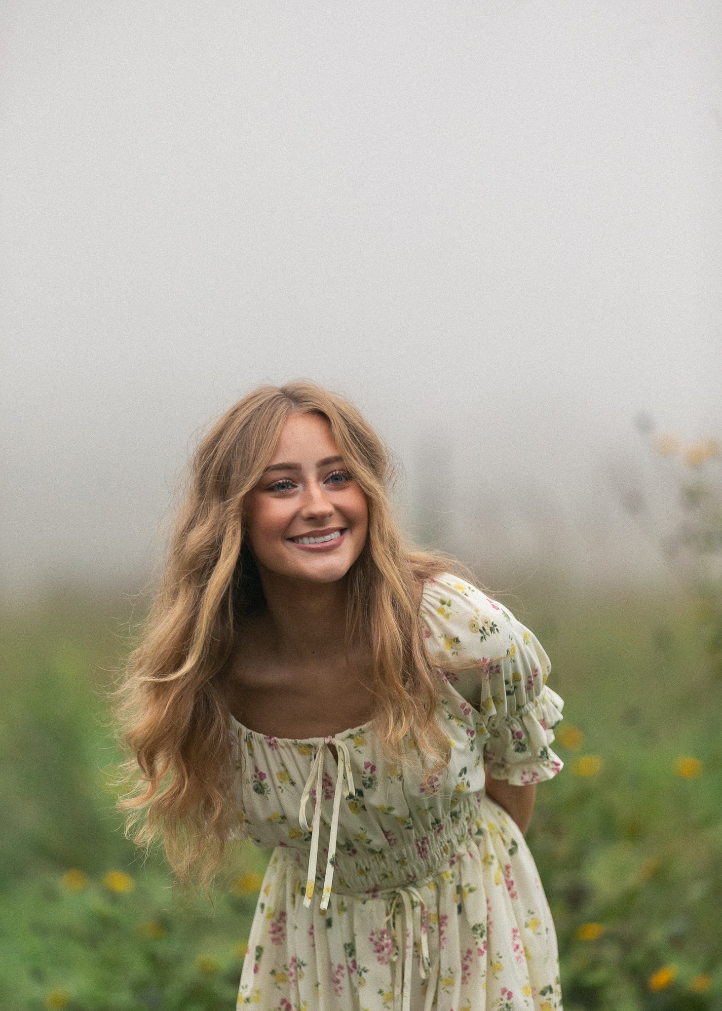 Celine Puff Sleeve Floral Maxi Dress IC Dresses