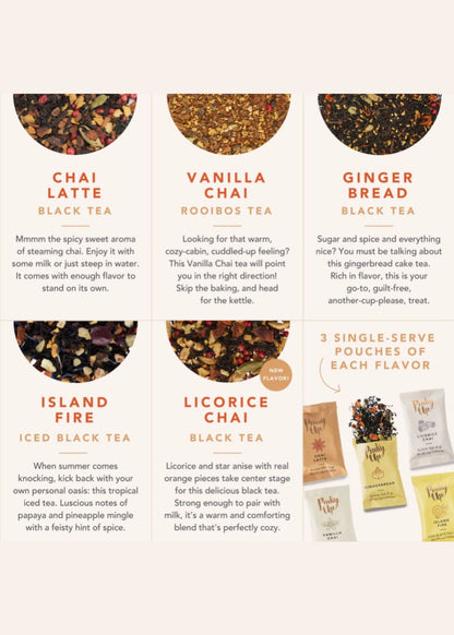 Chai Loose Leaf Tea Sampler Gift Set Gifts
