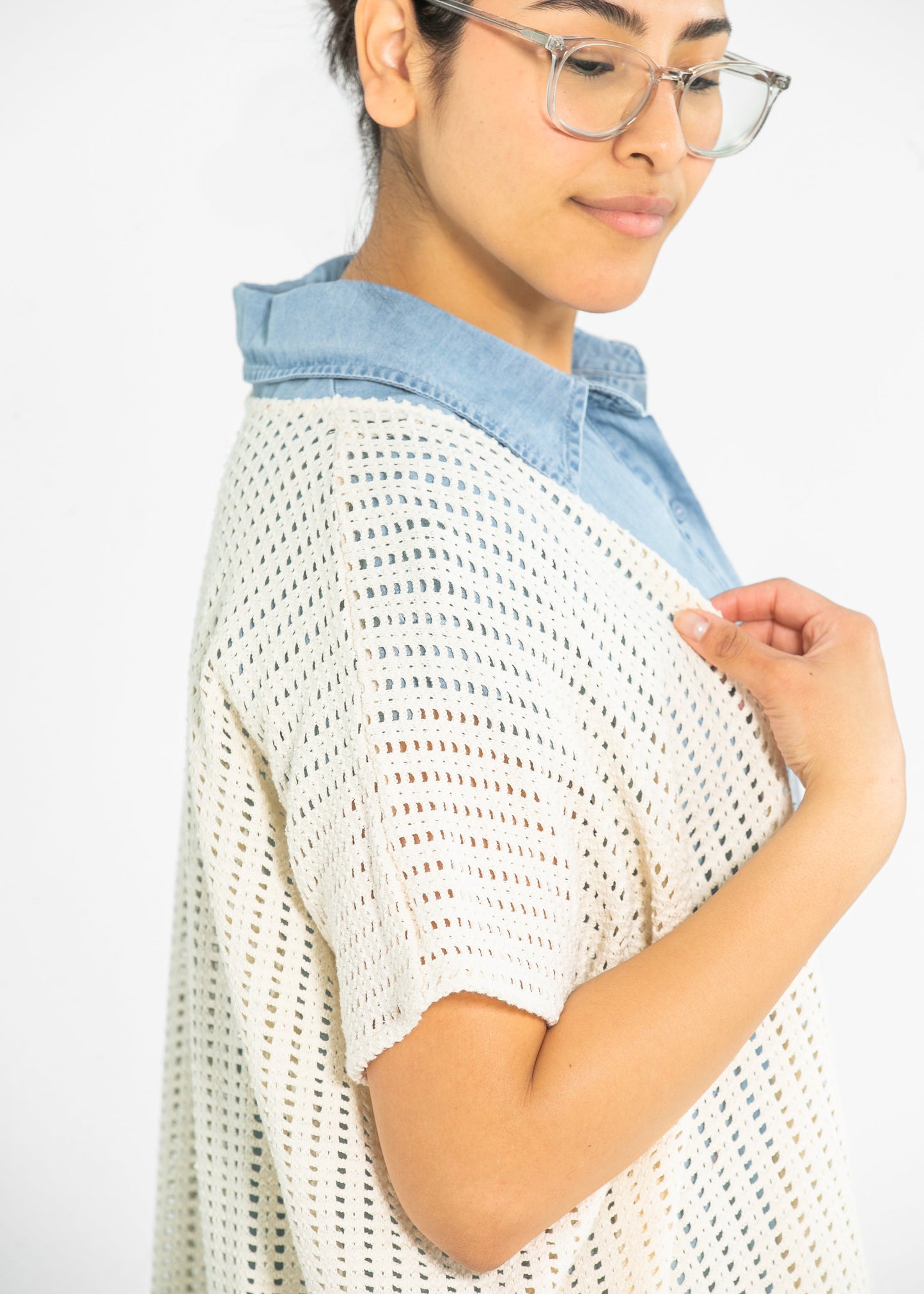 Cheese Board Short Sleeve Long Kimono FF Layering Essentials