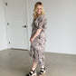 Cheetah Print High Low Midi Dress - FINAL SALE FF Dresses