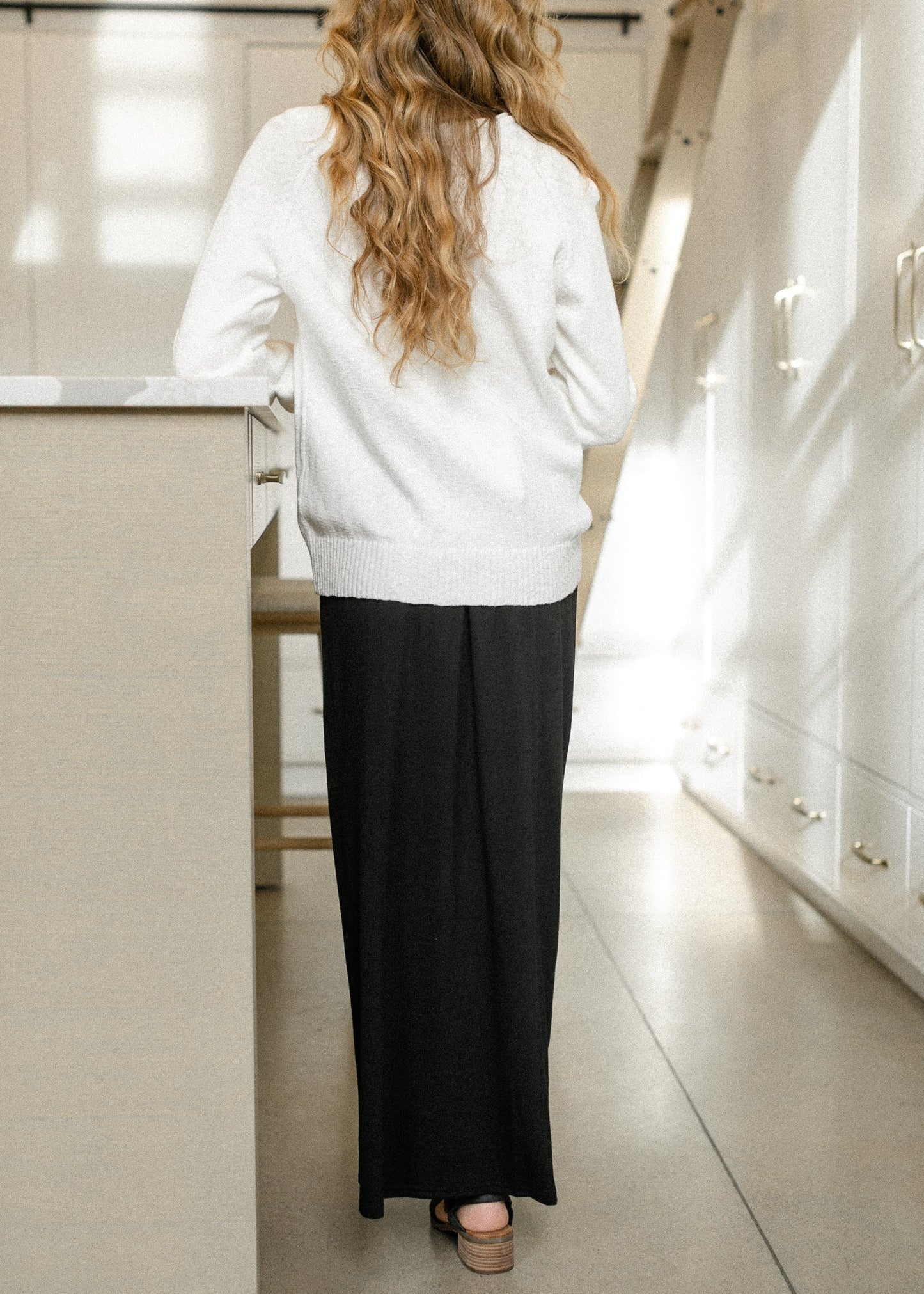 Clarise Black Premium Knit Maxi Skirt IC Skirts