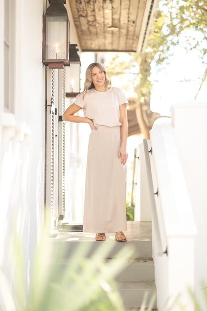 Clarise Premium Knit Maxi Skirt - FINAL SALE IC Skirts