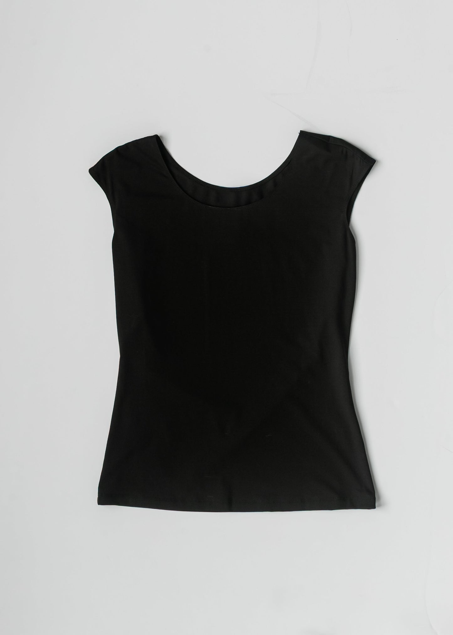 Classic Black Cap Sleeve Tank IC Layering Essentials