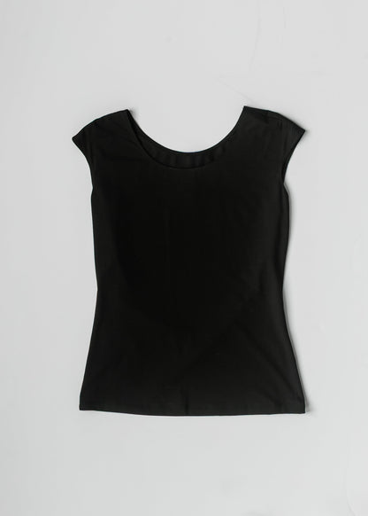 Classic Black Cap Sleeve Tank IC Layering Essentials