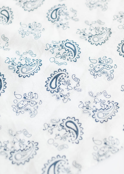 Classic Blue Paisley Bandana Accessories