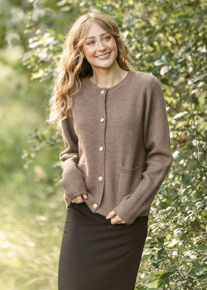 Classic Button Up Cardigan FF Layering Essentials