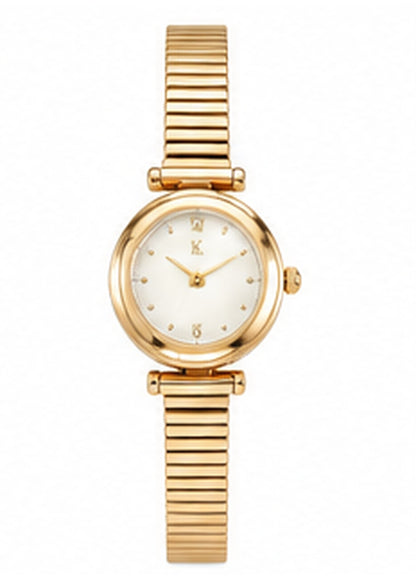 Classic Gold Circle Watch Accessory