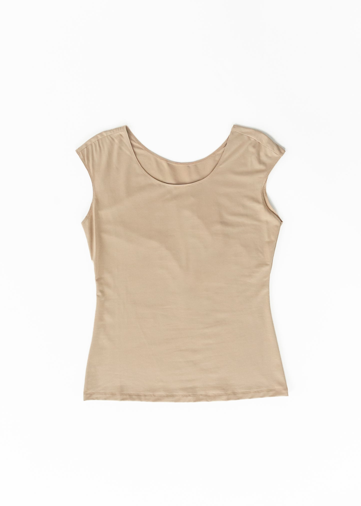 Classic Tan Cap Sleeve Tank IC Layering Essentials