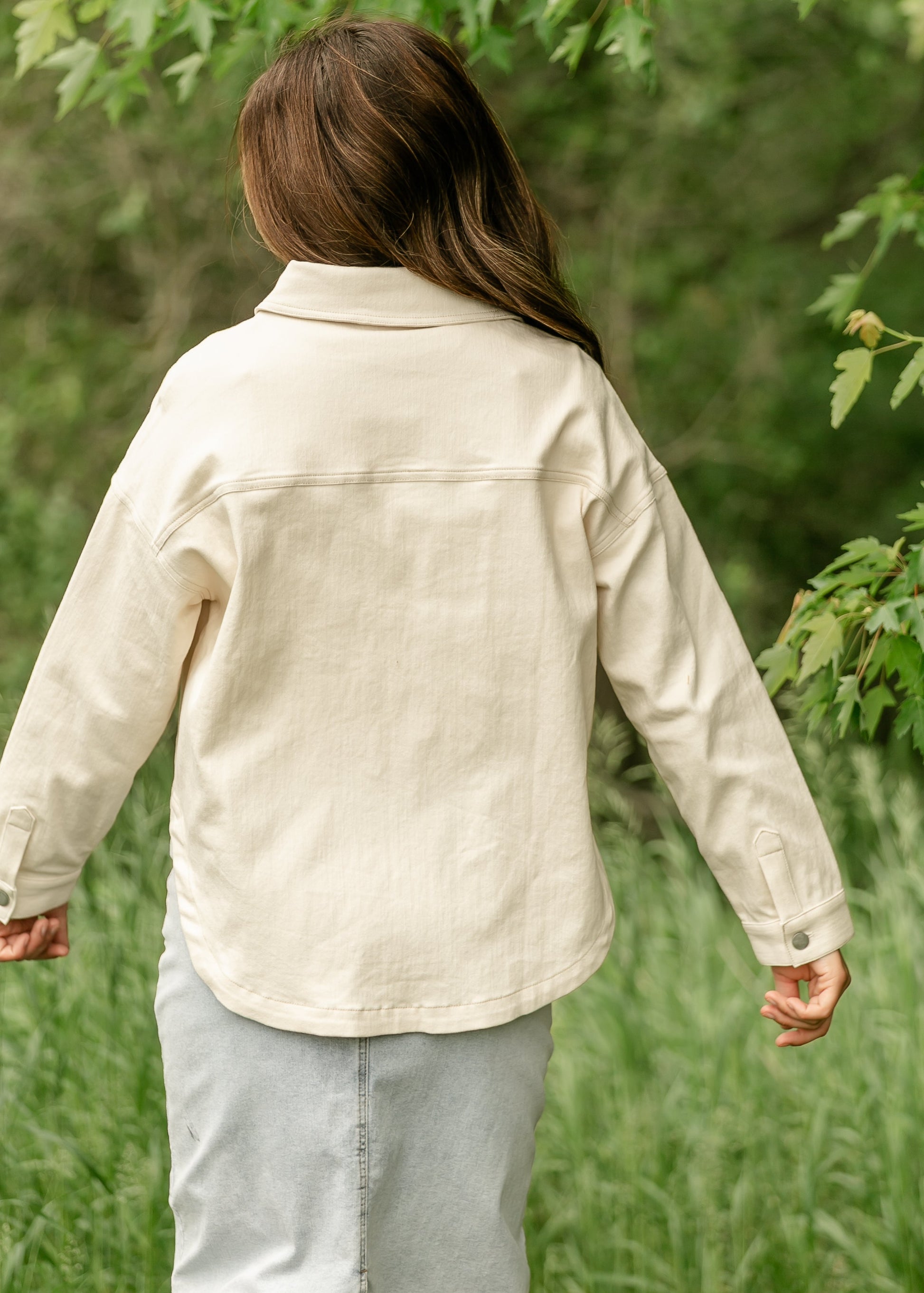 Clear Eyes Crochet Pocket Shacket FF Layering Essentials