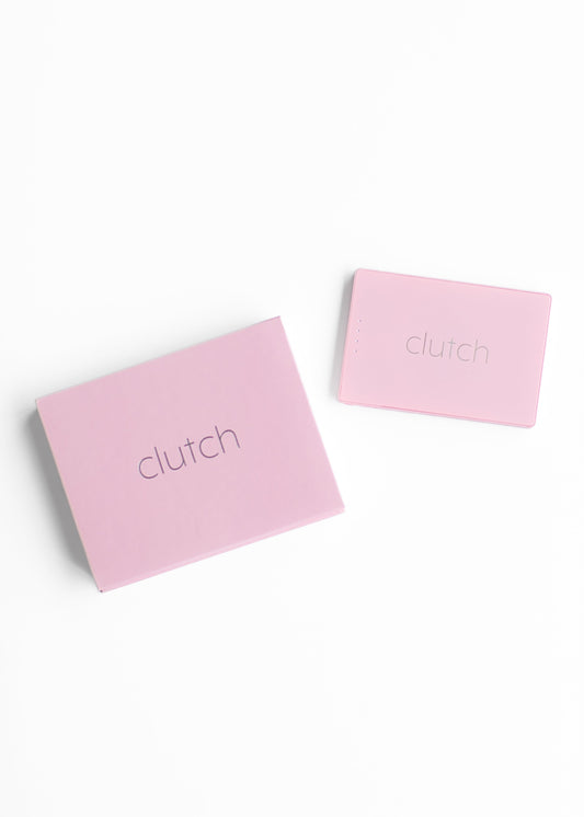 Clutch® Pro Portable Thin iPhone Charger Gifts Pink