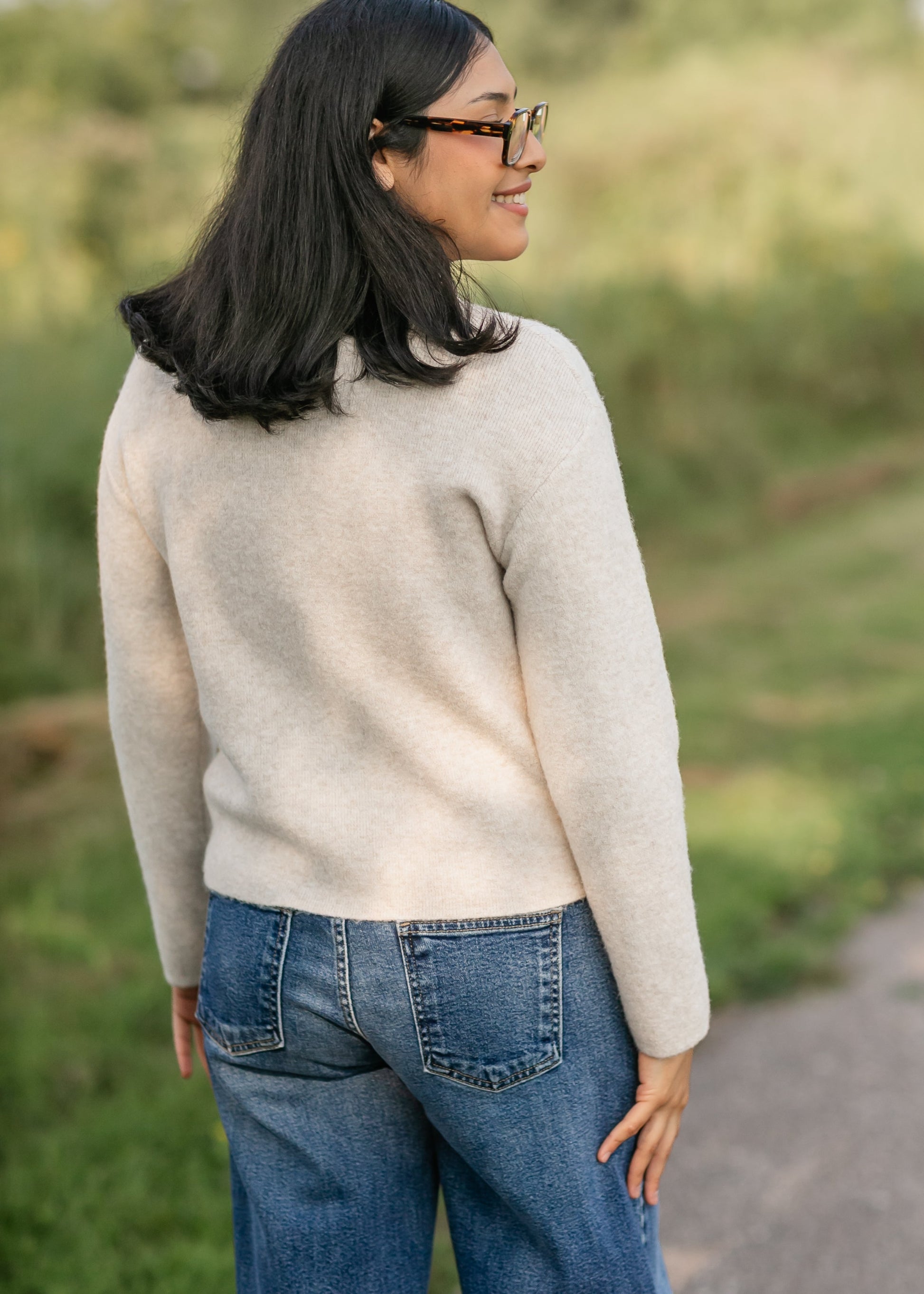 Collared Button Up Cardigan FF Layering Essentials