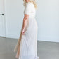 Colorblocked Pleated Maxi Skirt FF Skirts