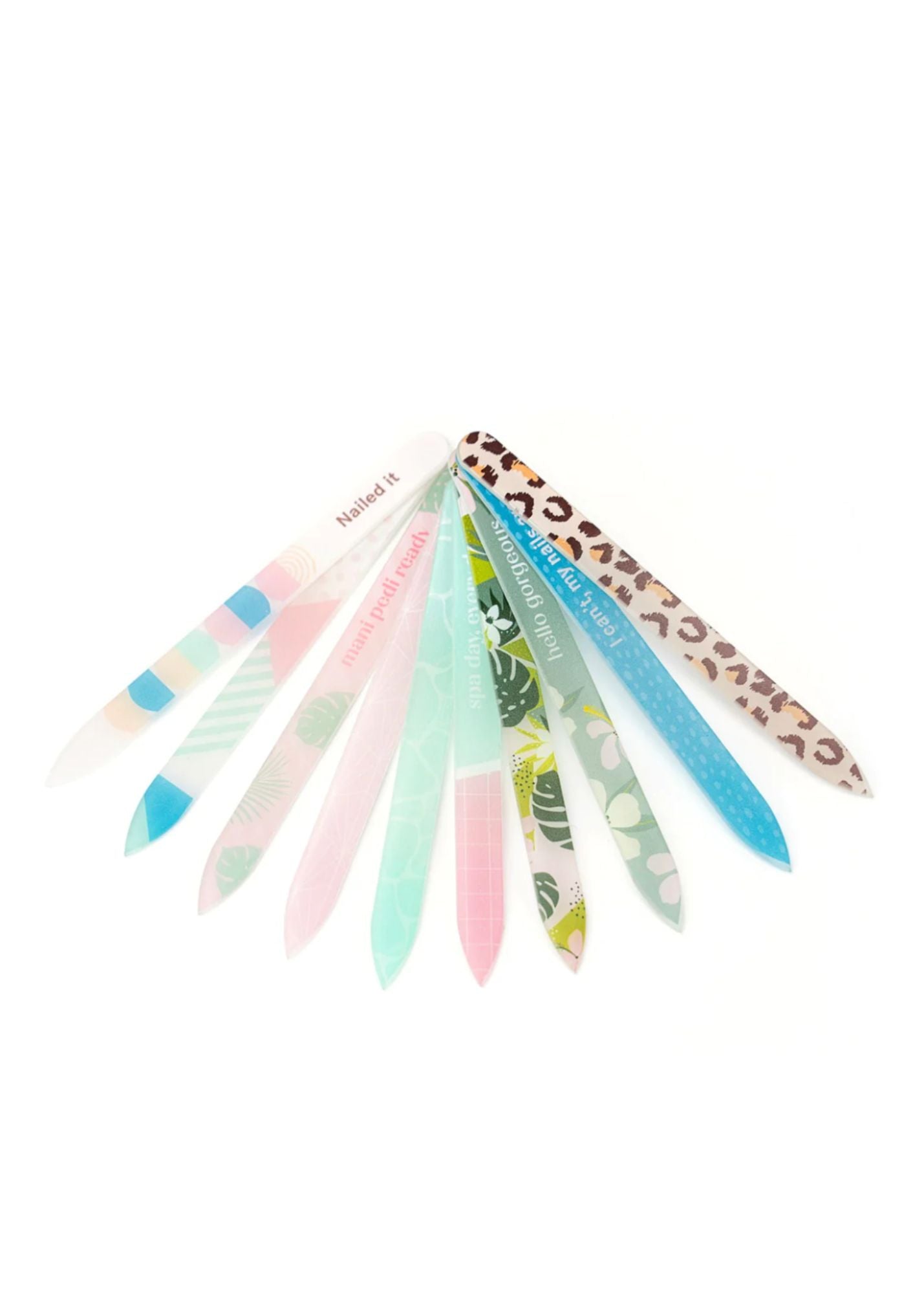 Colorful Glass Nail File Gifts