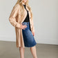 Corduroy Duster Long Shacket FF Tops