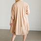Corduroy Duster Long Shacket FF Tops
