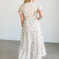 Corduroy Floral Overall Maxi Dress FF Dresses