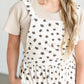 Corduroy Floral Overall Maxi Dress FF Dresses