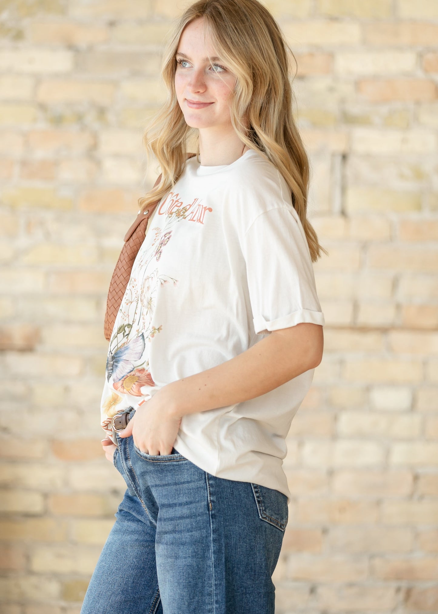 Côte d'Azur Market Oversized T-Shirt FF Tops