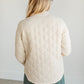 Cotton Quilted Button Up Jacket FF Tops
