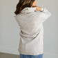 Cowl Neck Knit Waffle Top FF Tops