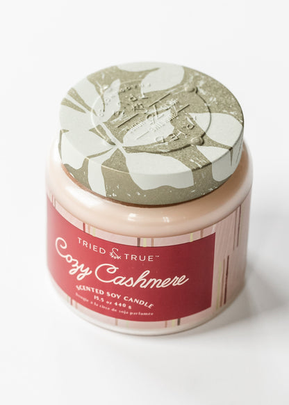 Cozy Cashmere Large Jar Candle FF Home + Lifestyle