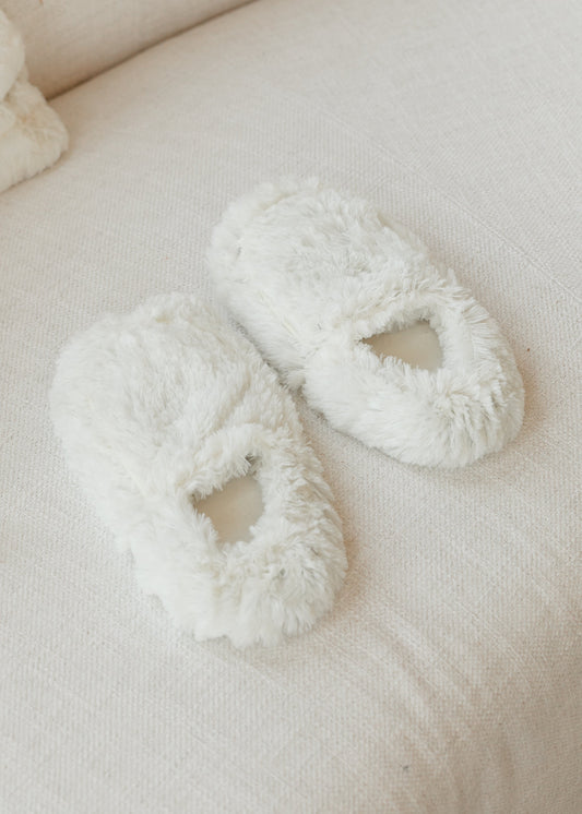 Cream Warmies Slippers Gifts